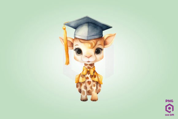 Download Graduate Giraffe Clipart - Giraffe clipart Collection