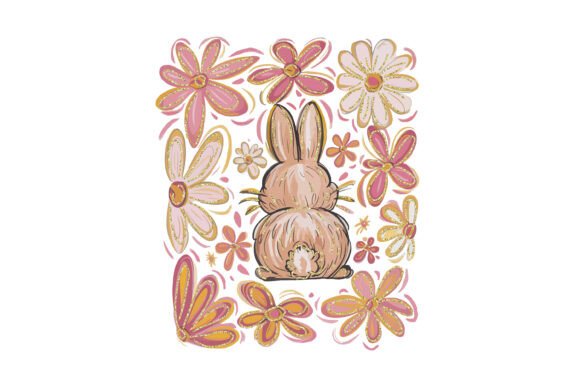 Download Happy Easter Bunny PNG, Boho Easter Png - Boho easter png Collection