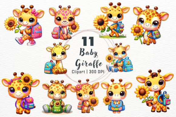 Download Watercolor Baby Giraffe Clipart - Giraffe clipart Collection