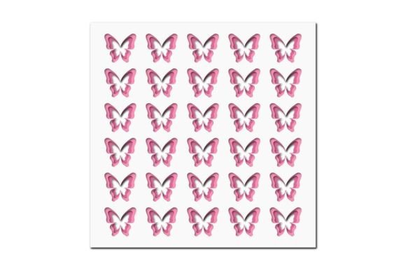 Download 3 Layers Cut out Butterflies Wall Art - Cut out Collection