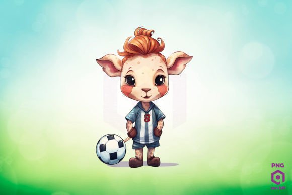 Download Football Player Giraffe Clipart PNG - Giraffe clipart Collection